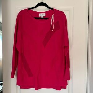 Joseph Ribkoff Size M Fuscia top